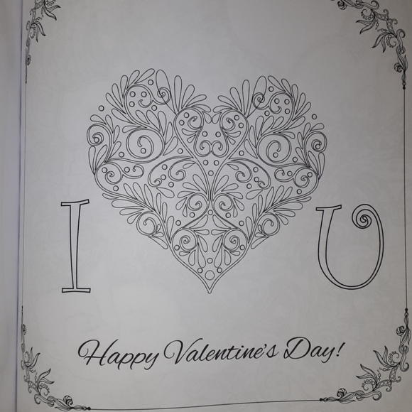 Love Themed - Adult Colouring Book - Picture 3 of 8